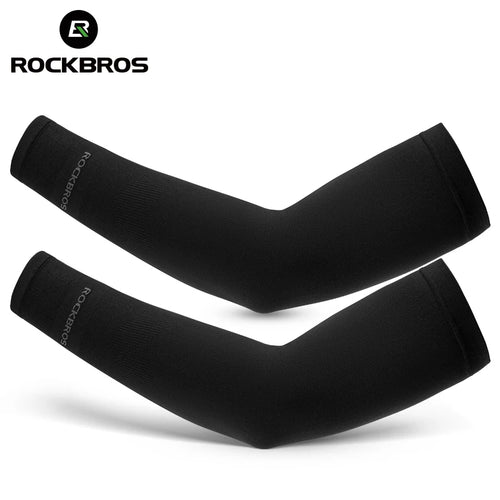 Manguito Esportivo ROCKBROS com Proteção UV – Respirável para Ciclismo, Corrida e Atividades ao Ar Livre