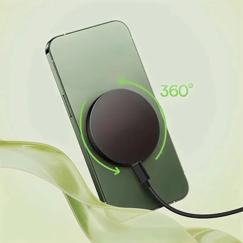 Carregador Sem Fio Magnético Fast Charge 15W para iPhone e AirPods