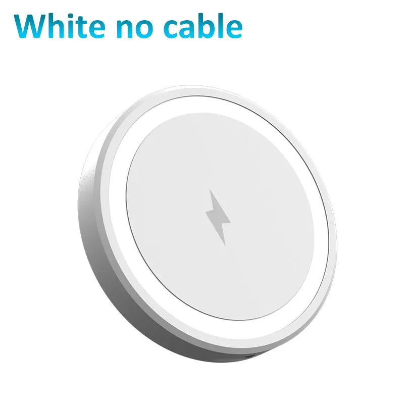 Carregador Sem Fio Magnético Fast Charge 15W para iPhone e AirPods